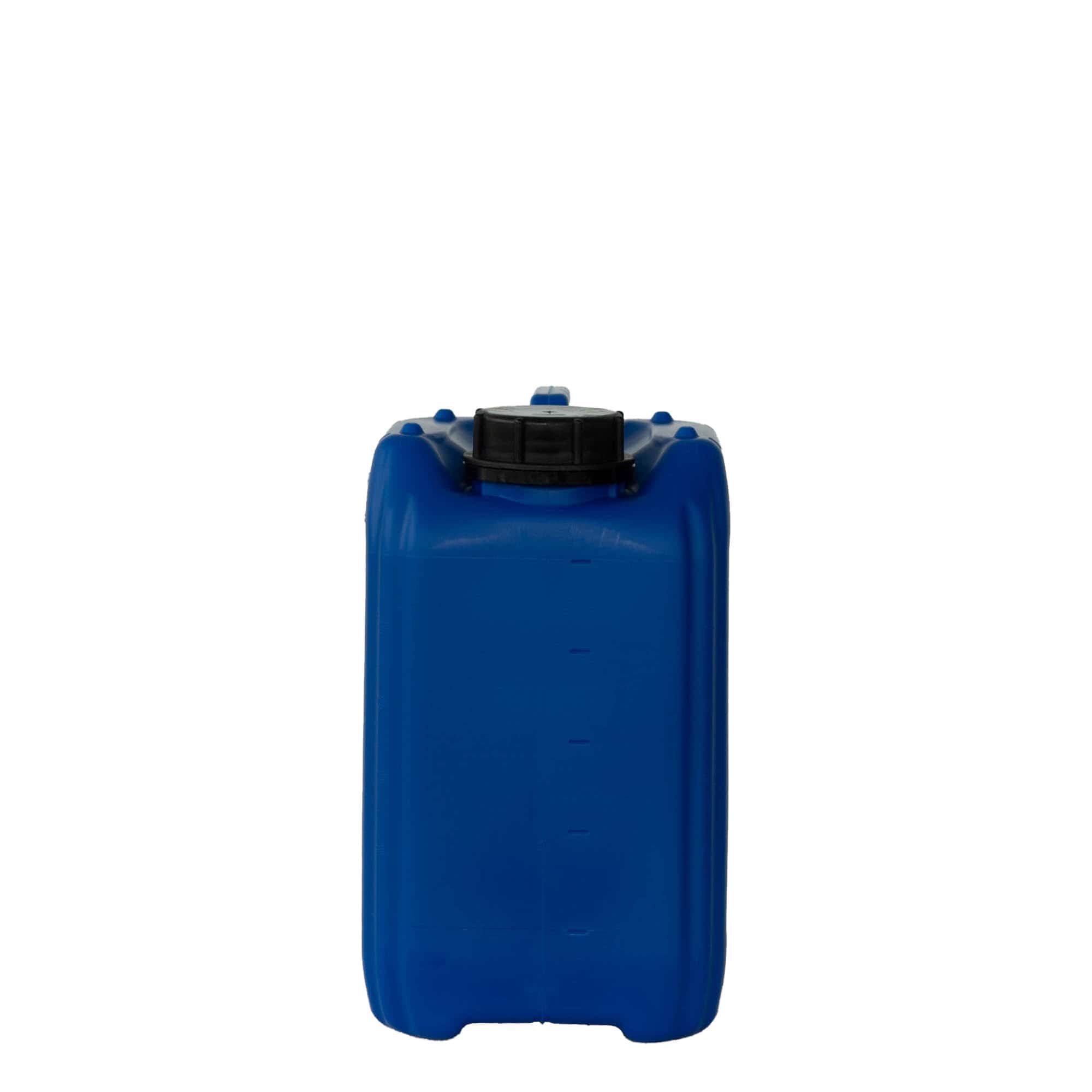 5 l kanistras, stačiakampis, HDPE plastikas, mėlynas, anga: ND 55