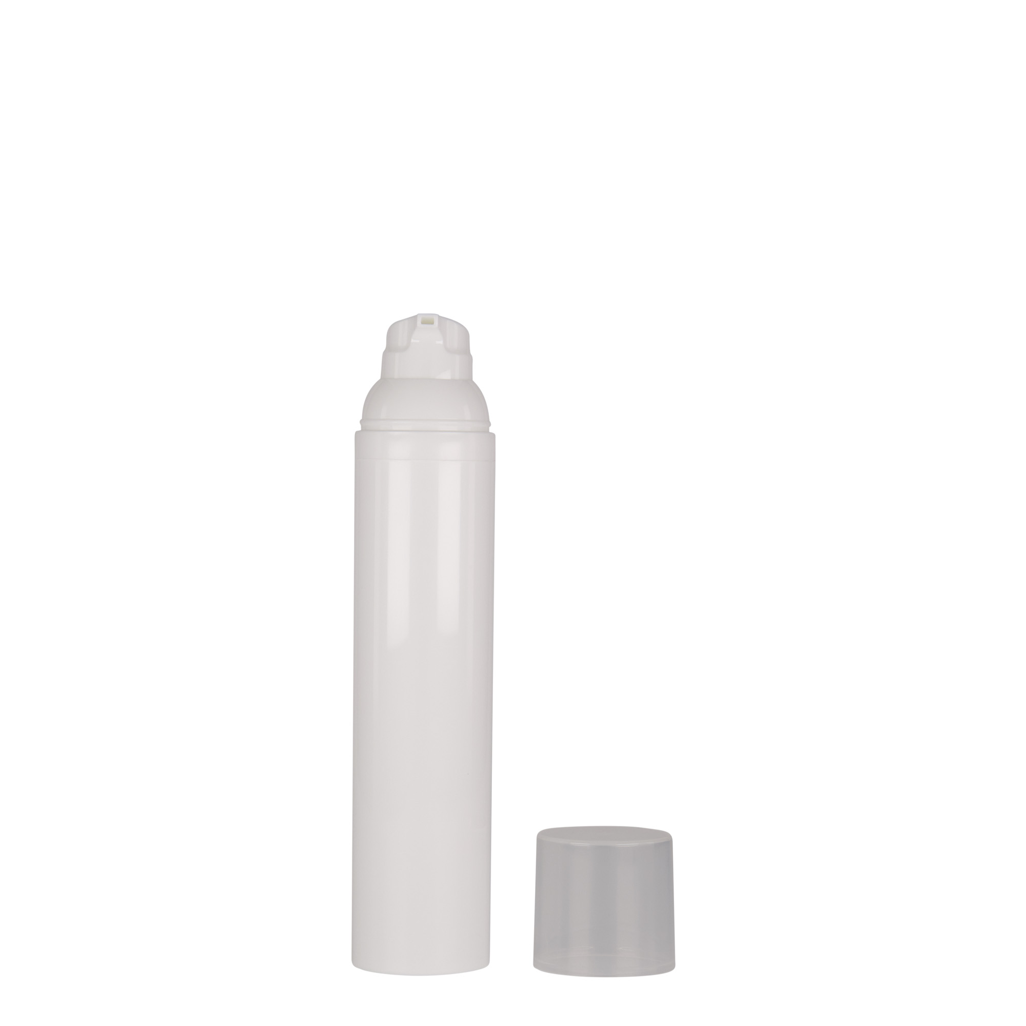 100 ml oro nepraleidžiantis dozatorius „Mezzo“, PP plastikas, baltas