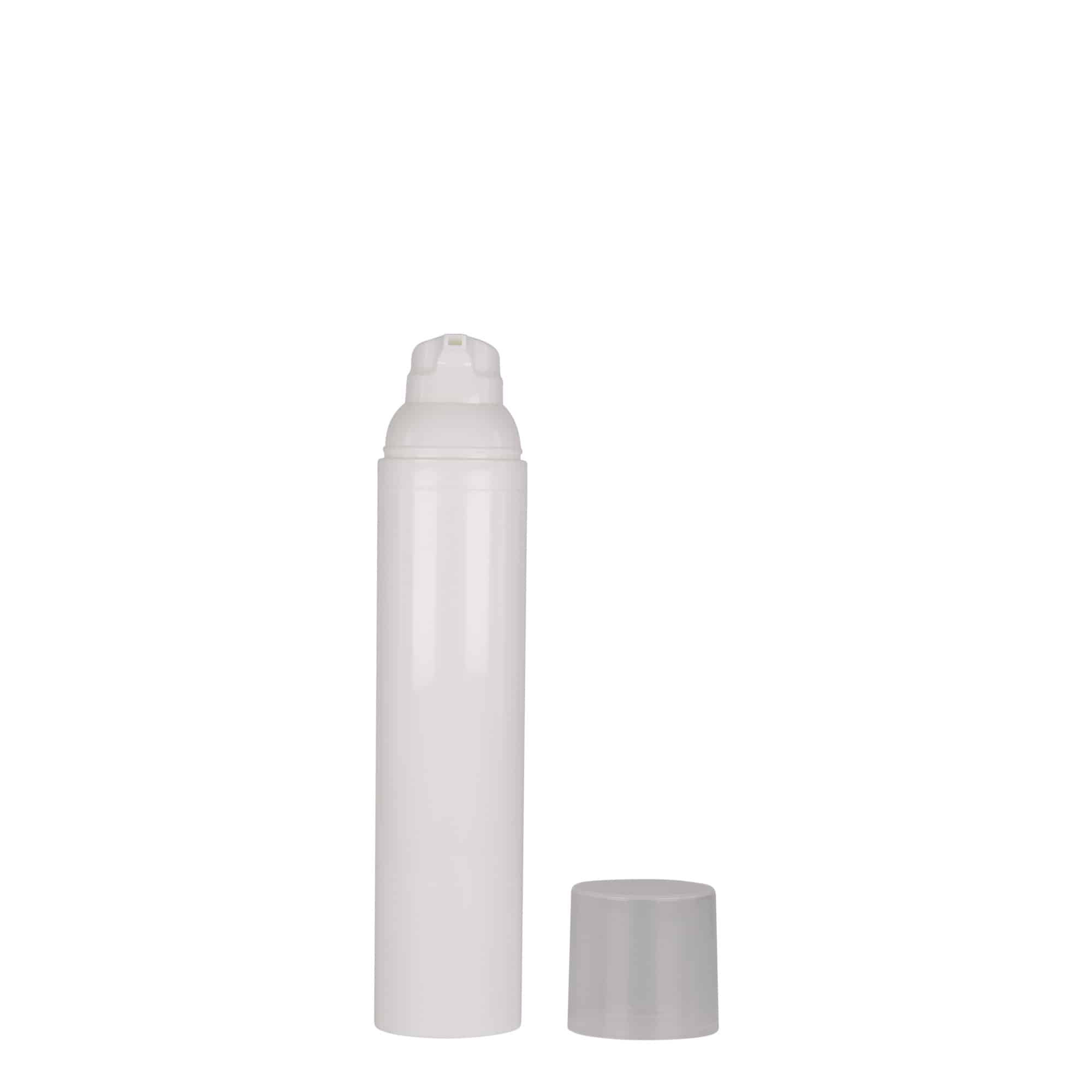 100 ml oro nepraleidžiantis dozatorius „Mezzo“, PP plastikas, baltas