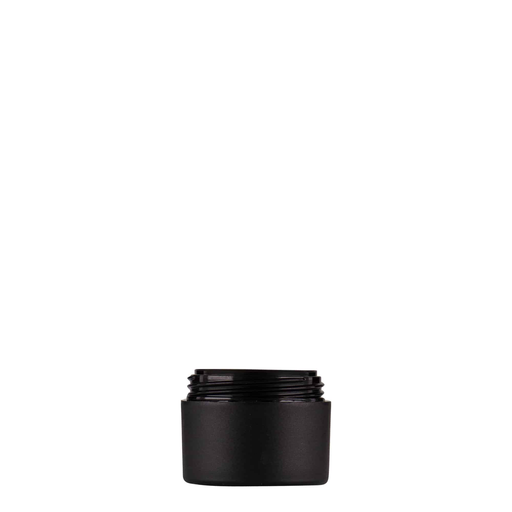 5 ml plastikinis indelis „Antonella“, PP, juodas, anga: sraigtinis uždarymas