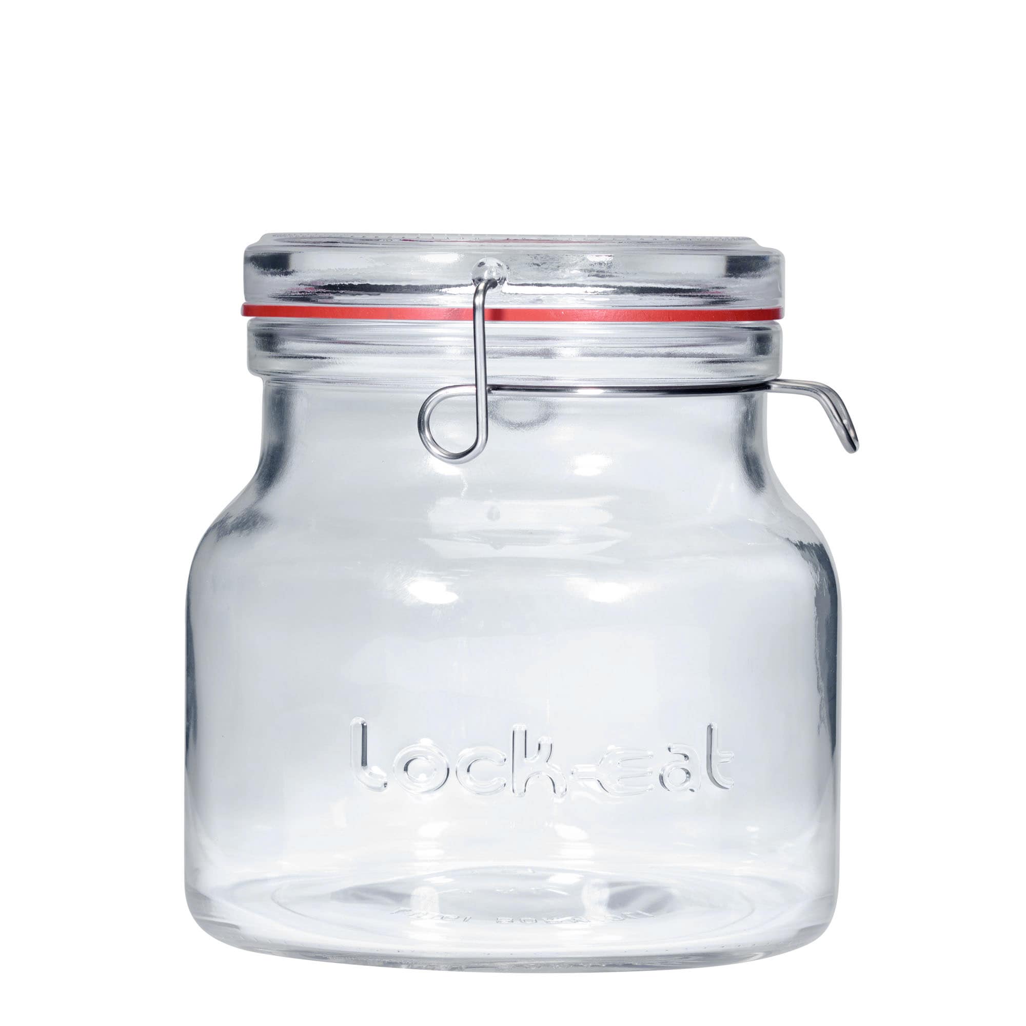 1.500 ml vielos užsegimo stiklainis „Lock-Eat“, anga: vielos užsegimas