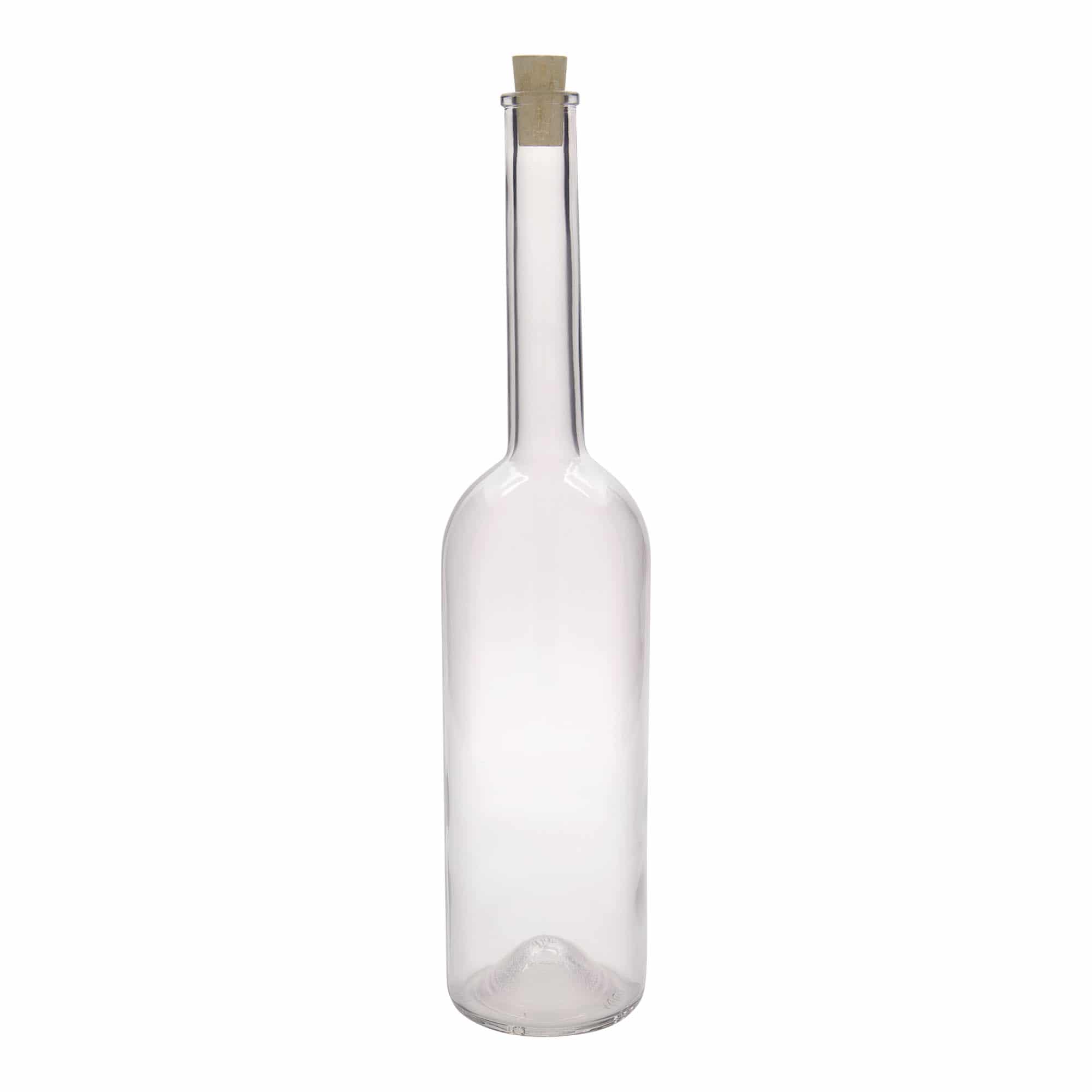 1.000 ml stiklinis butelis „Opera“, anga: kamštis