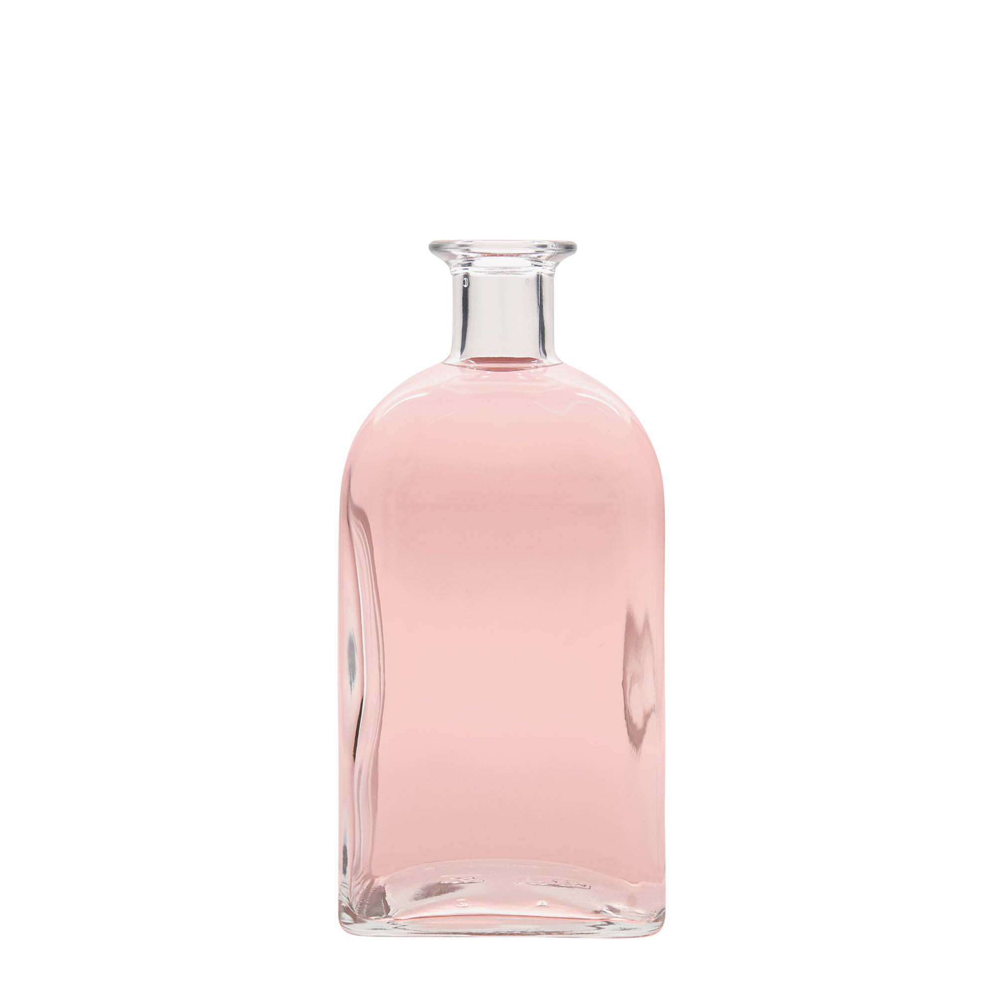 700 ml stiklinis butelis Apotheker Carré, kvadratinis, anga: kamštis 700 ml stiklinis butelis Apotheker Carré, kvadratinis, anga: kamštis
