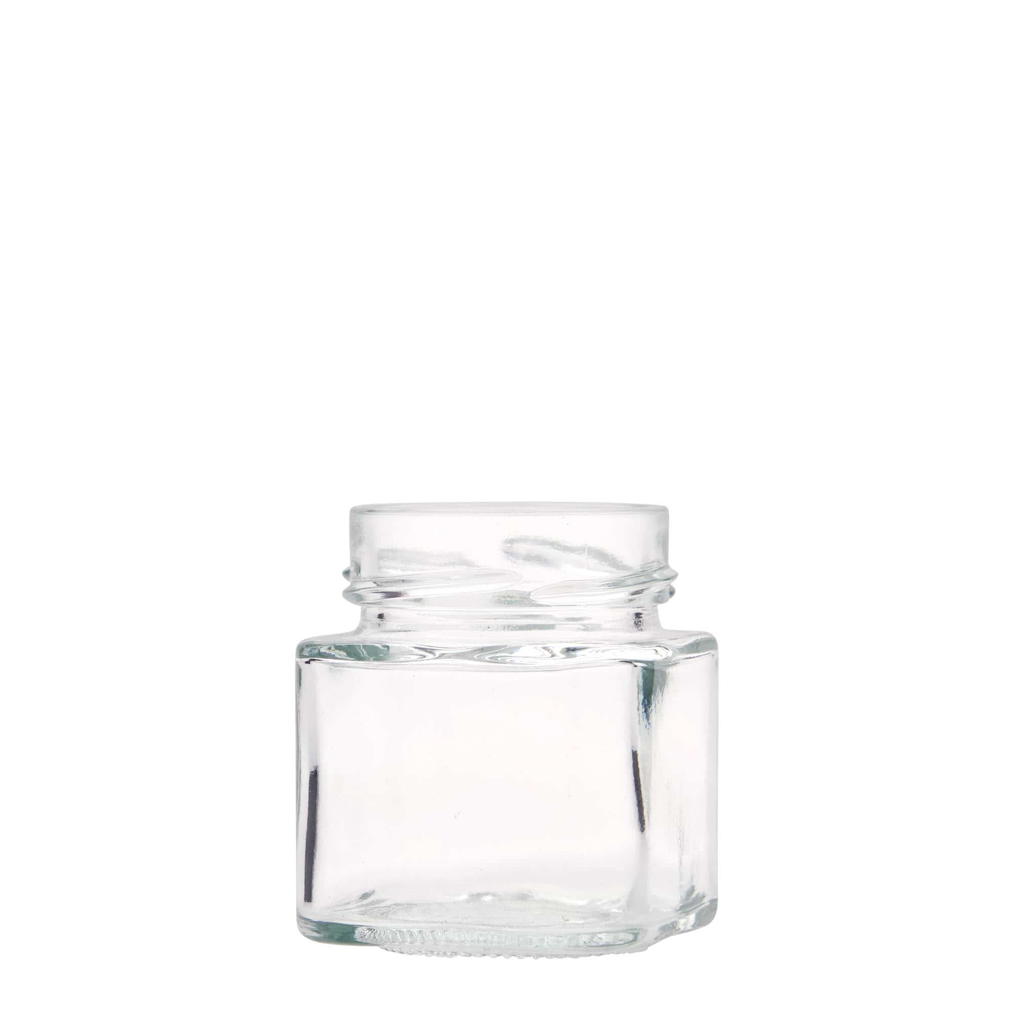 156 ml keturkampis stiklainis „Funny“, anga: Deep-Twist-Off (DTO 58)