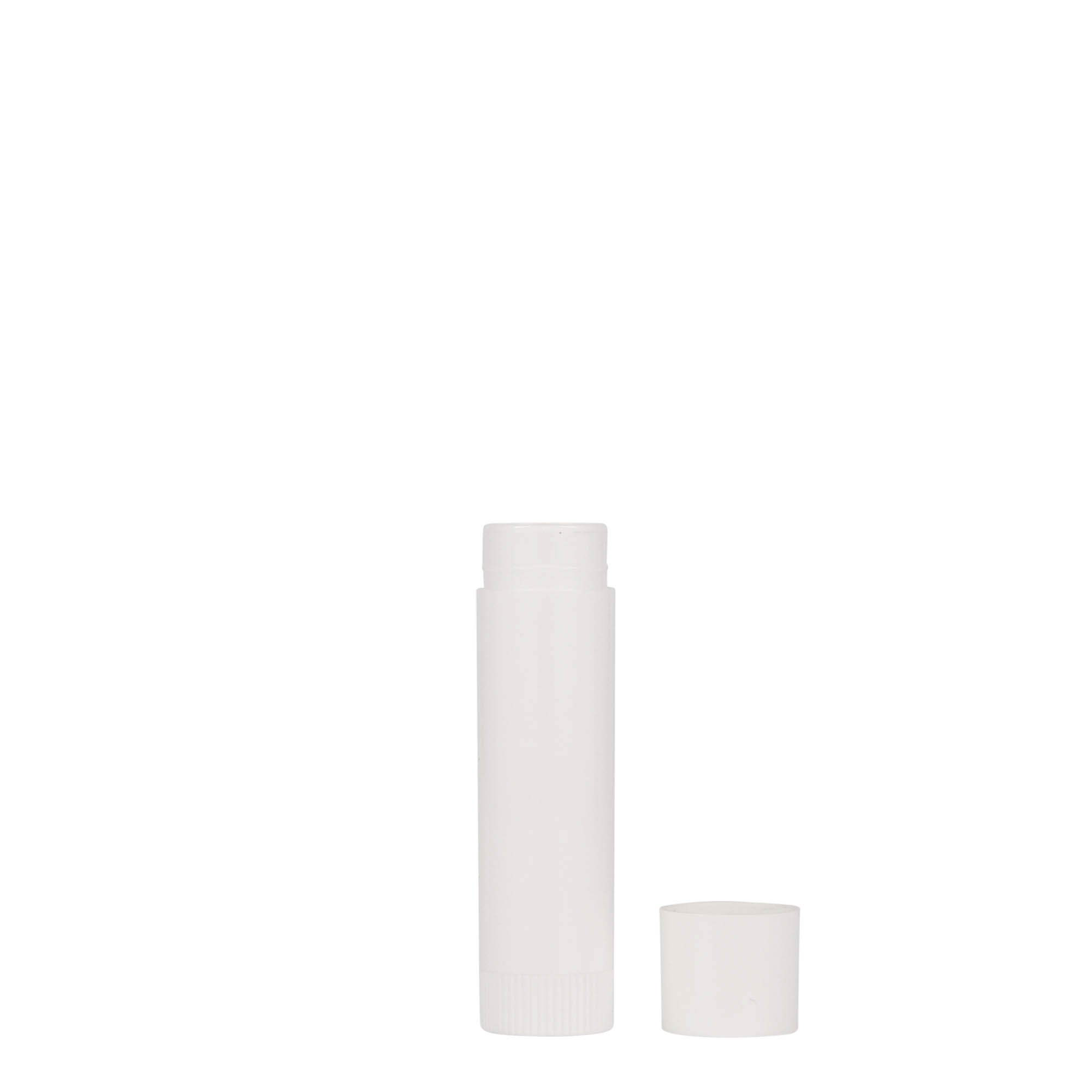 6 ml lūpų dažų tūtelė, PP plastikas, balta 6 ml lūpų dažų tūtelė, PP plastikas, balta