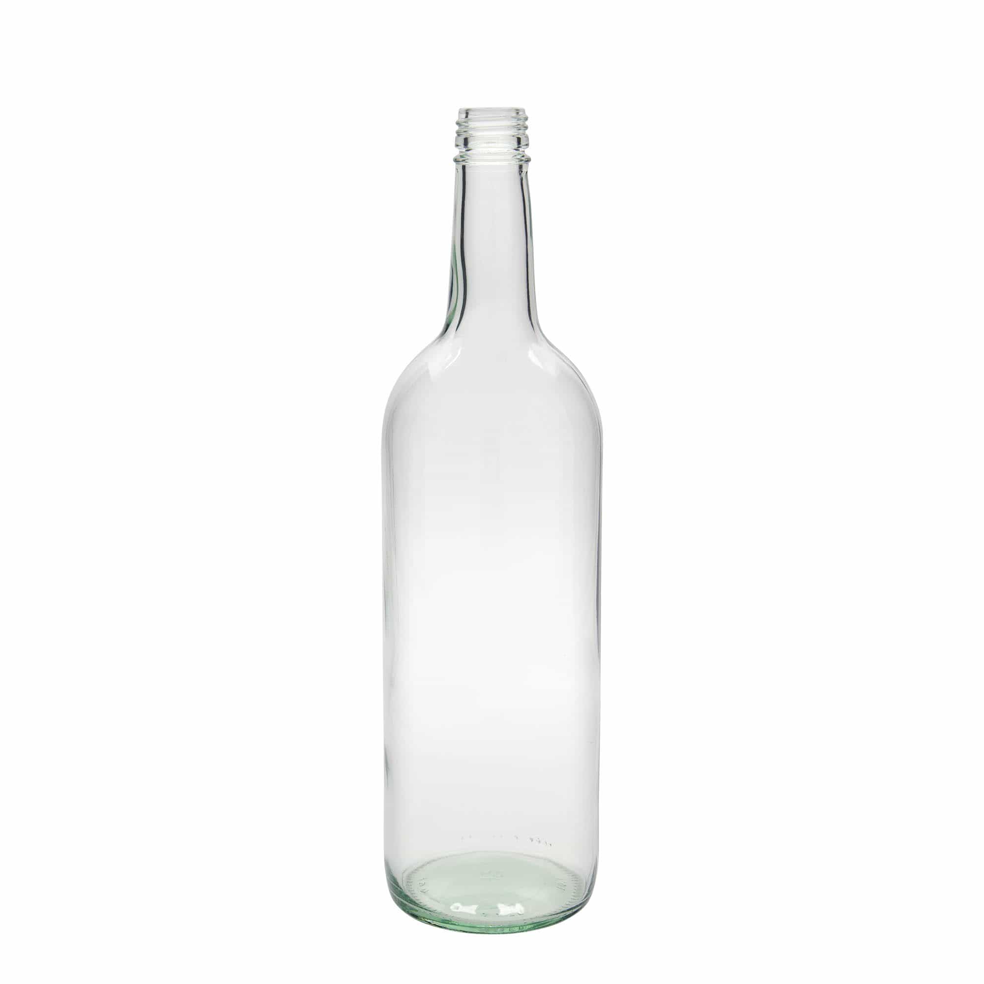 1.000 ml universali buteliukas, stiklas, anga: PP 28