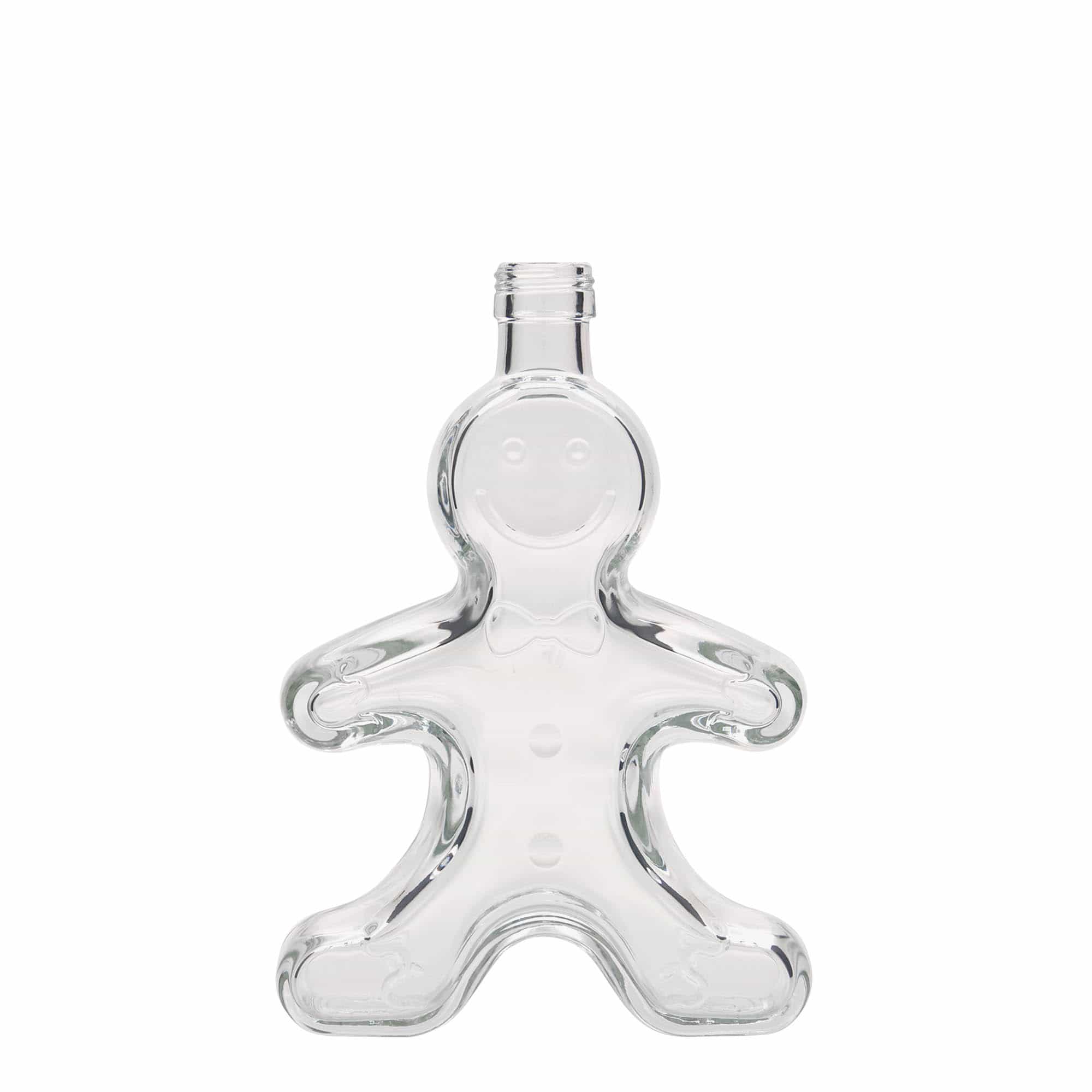 250 ml stiklinis butelis „Meduoliukas“, kaklelis: PP 24