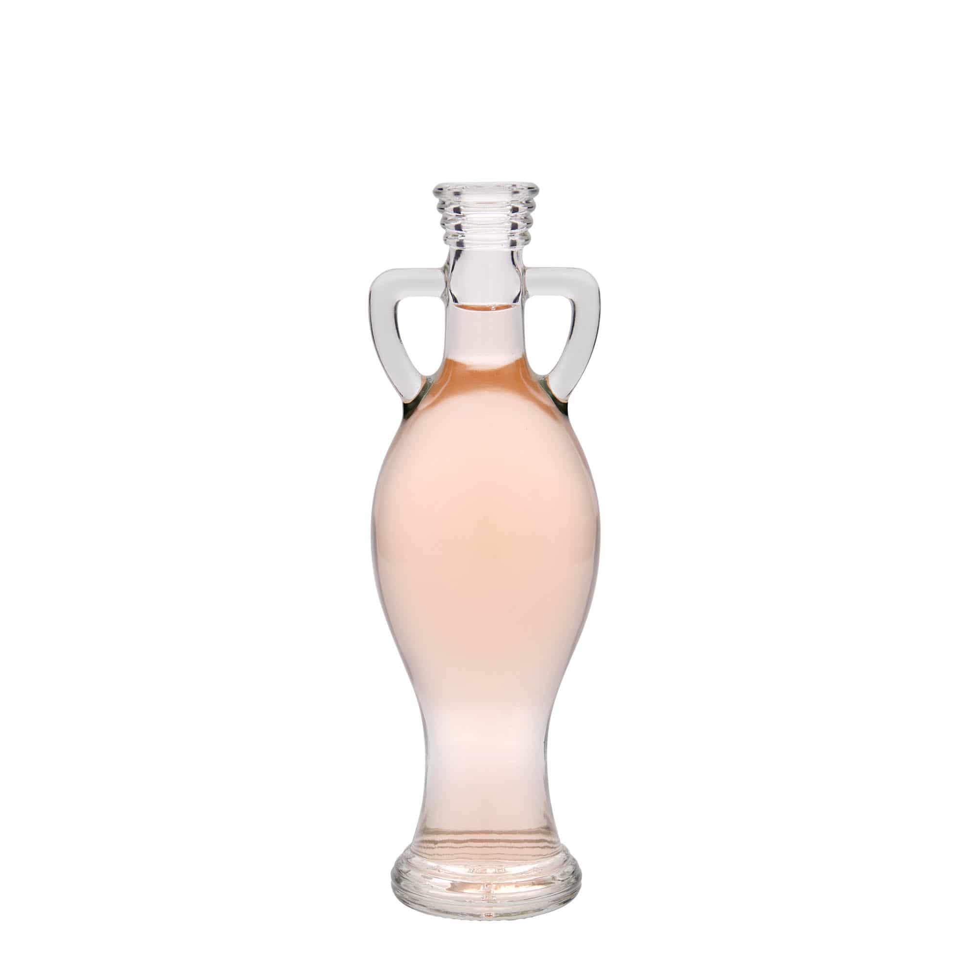 200 ml stiklinis butelis „Amfora“, burna: kamštis 200 ml stiklinis butelis „Amfora“, burna: kamštis