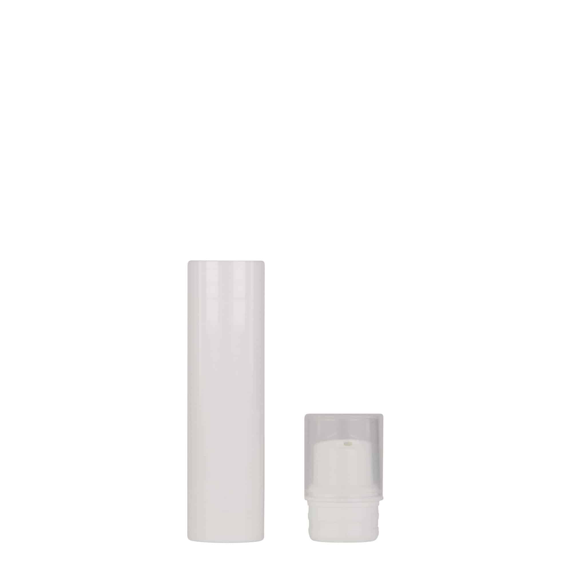 15 ml oro nepraleidžiantis dozatorius „Nano“, PP plastikas, baltas