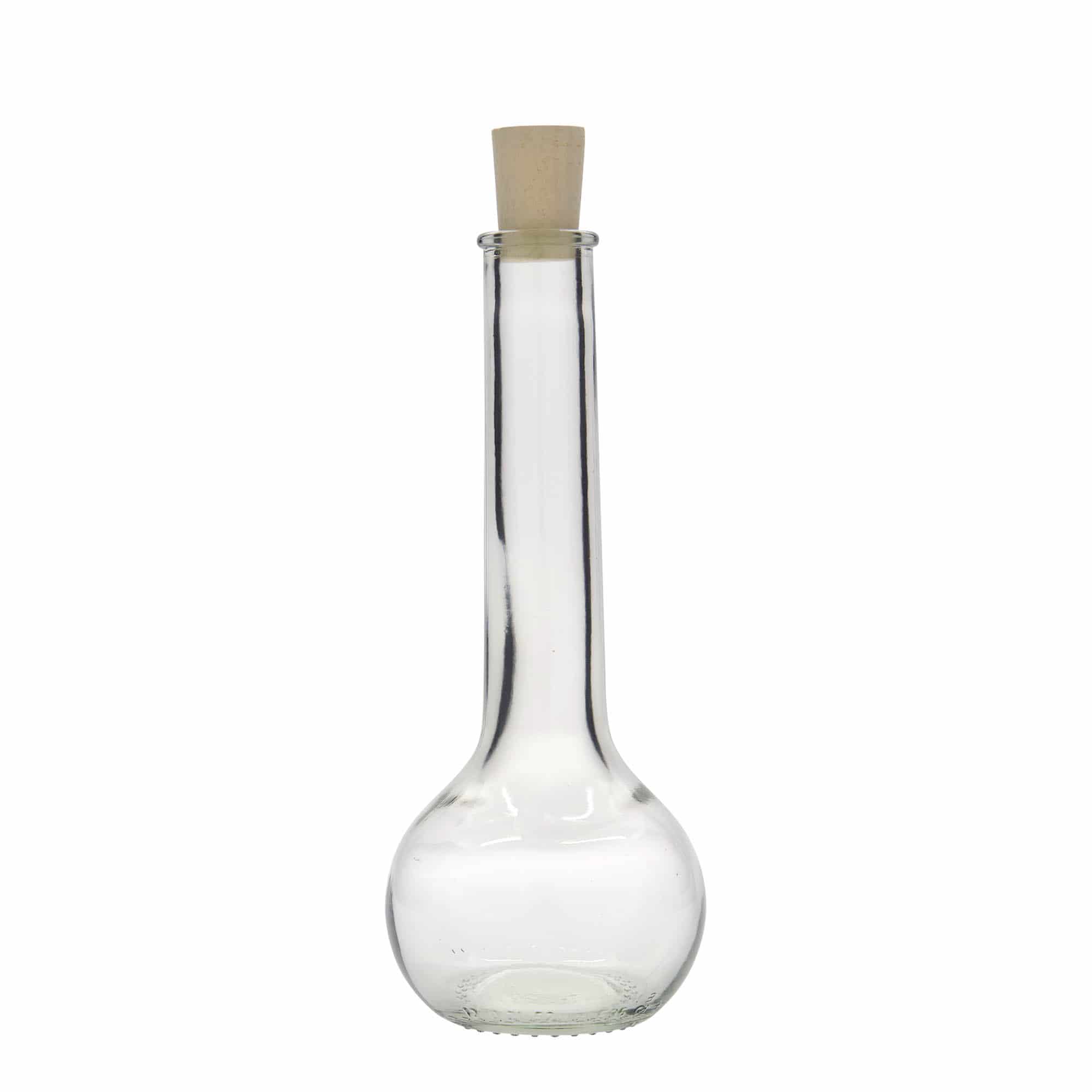 200 ml stiklinis butelis „Tulipano“, kamštis: kamštis