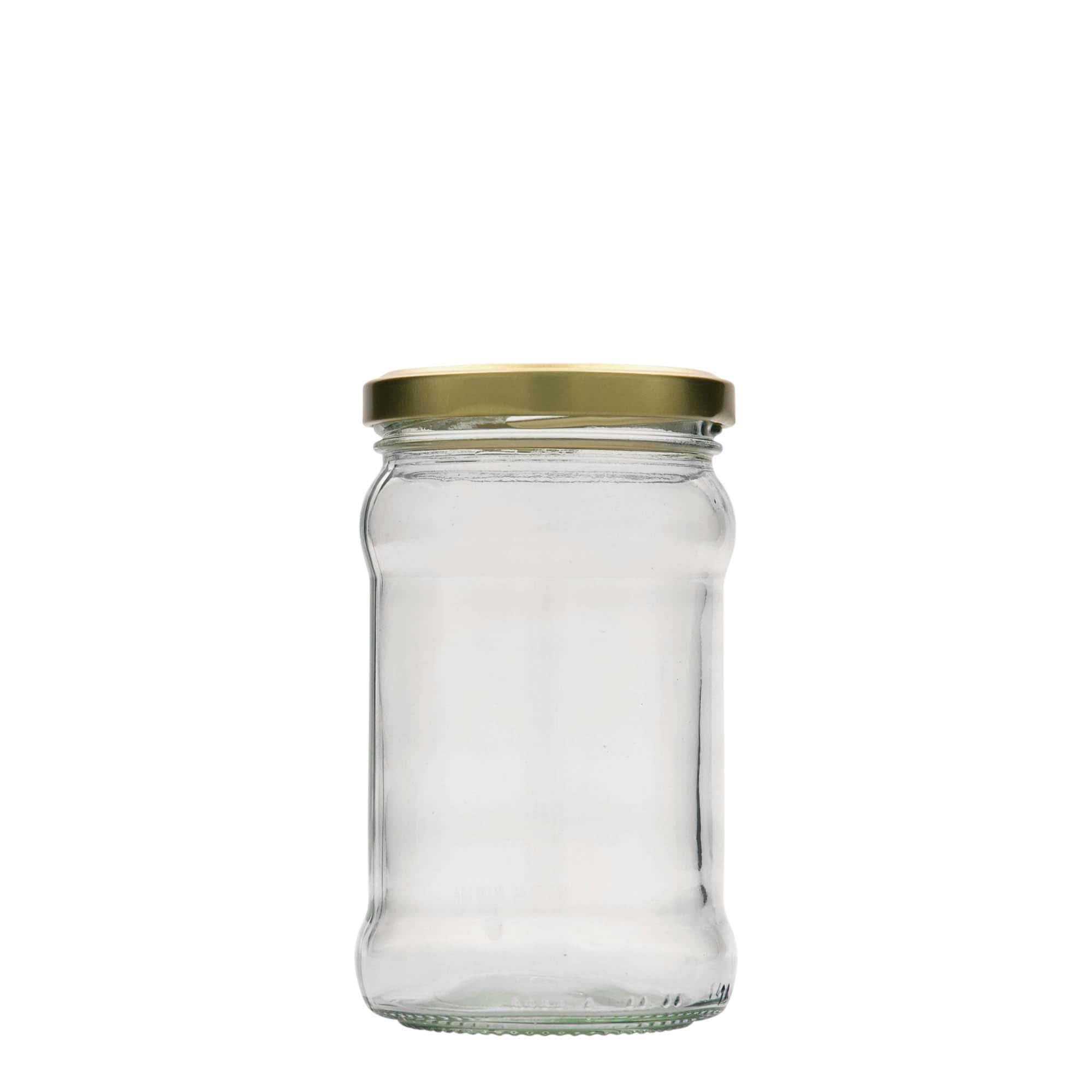 320 ml apvalus stiklas, anga: Twist-Off (TO 66)