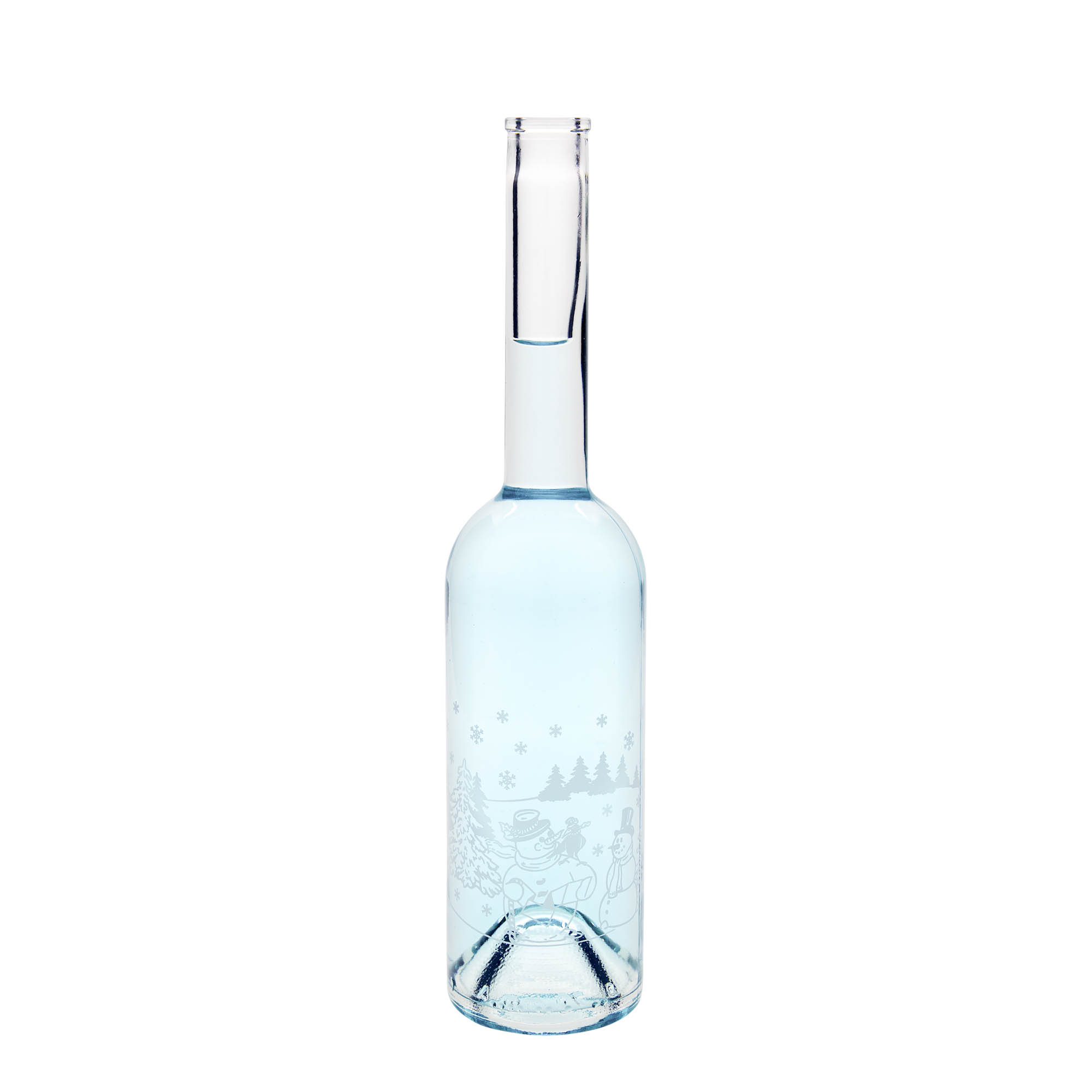 500 ml stiklinis butelis „Opera“, motyvas: sniego senio butelis, kaklelis: kamštis 500 ml stiklinis butelis „Opera“, motyvas: sniego senio butelis, kaklelis: kamštis