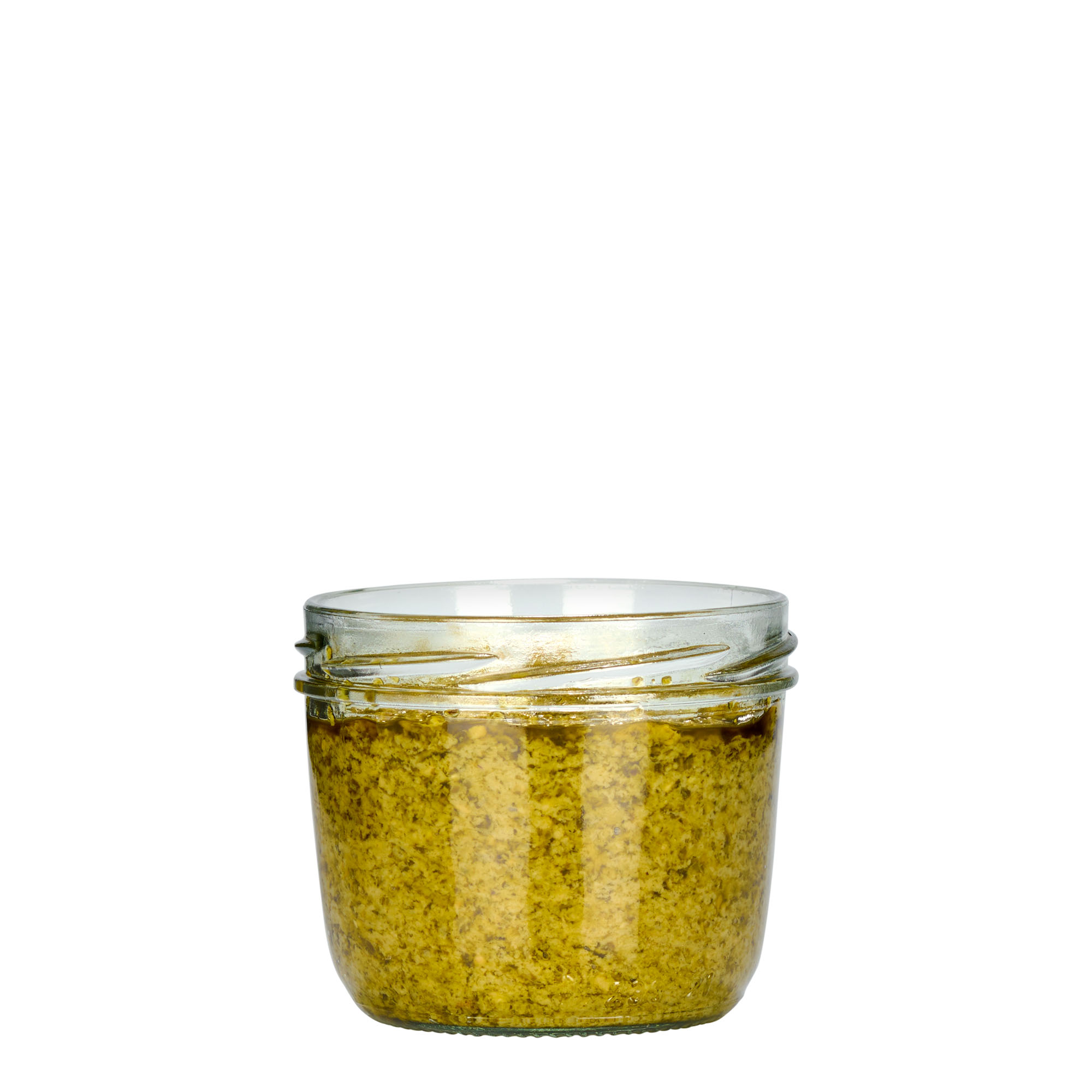 230 ml kūginis stiklainis, anga: Twist-Off (TO 82)