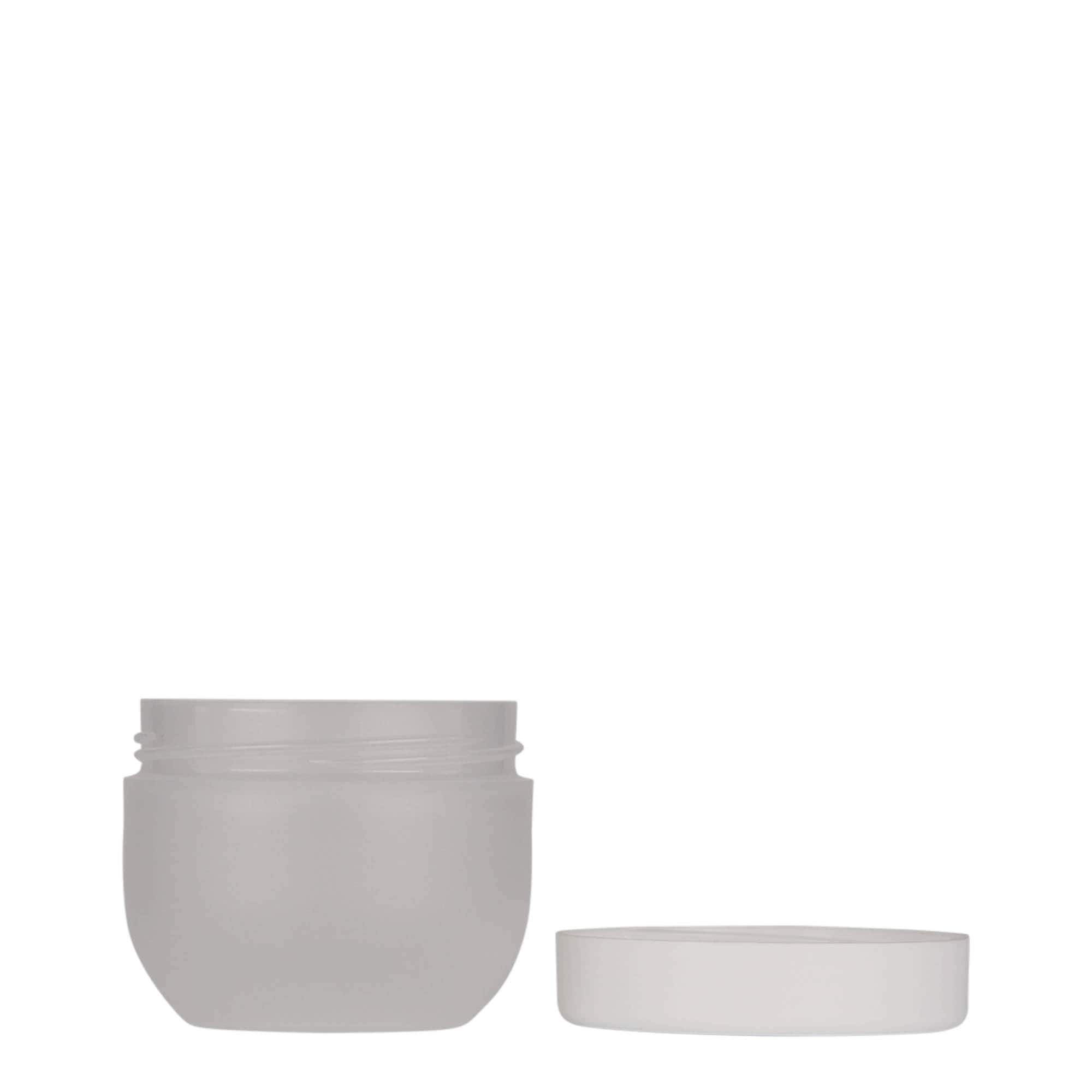 50 ml plastikinis indelis „Magic“, PP, natūralus, anga: srieginis uždarymas 50 ml plastikinis indelis „Magic“, PP, natūralus, anga: srieginis uždarymas