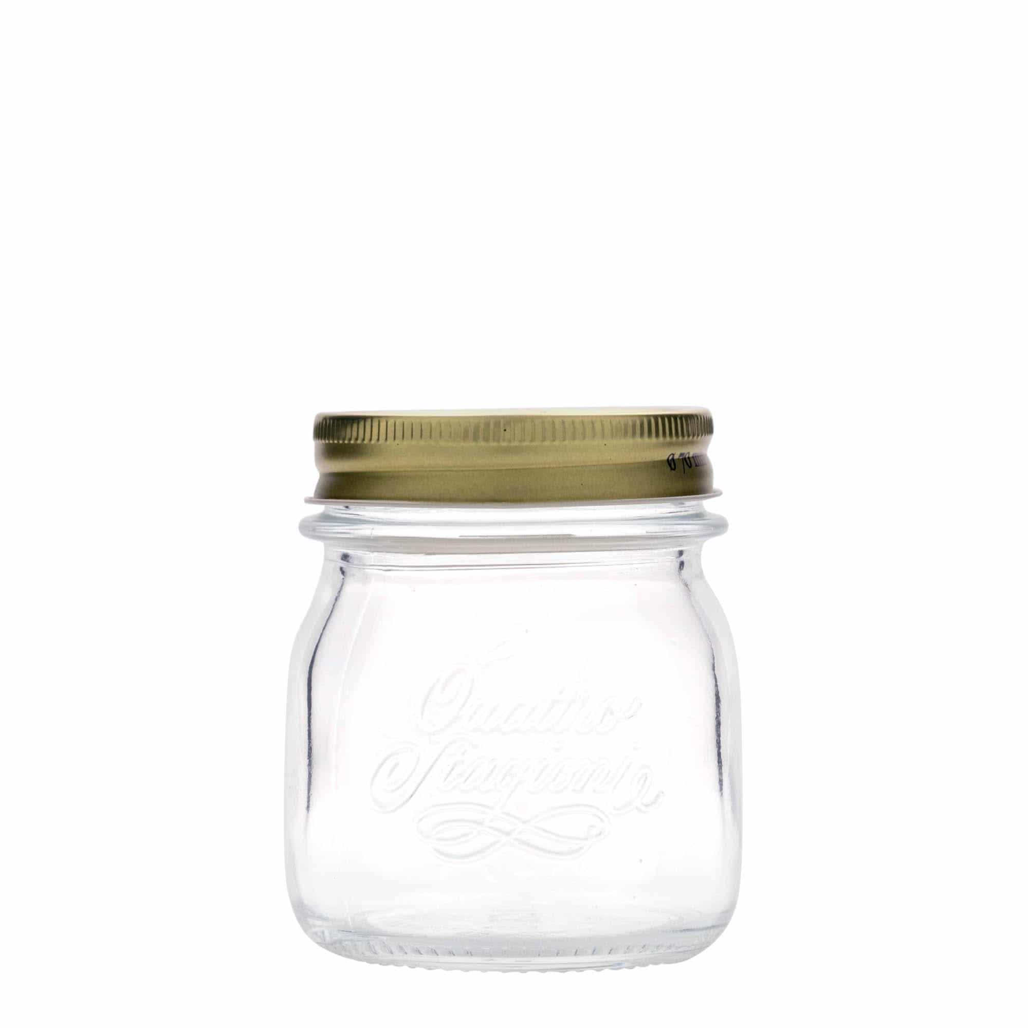 250 ml stiklainis „Quattro Stagioni“, anga: varžtinis uždarymas