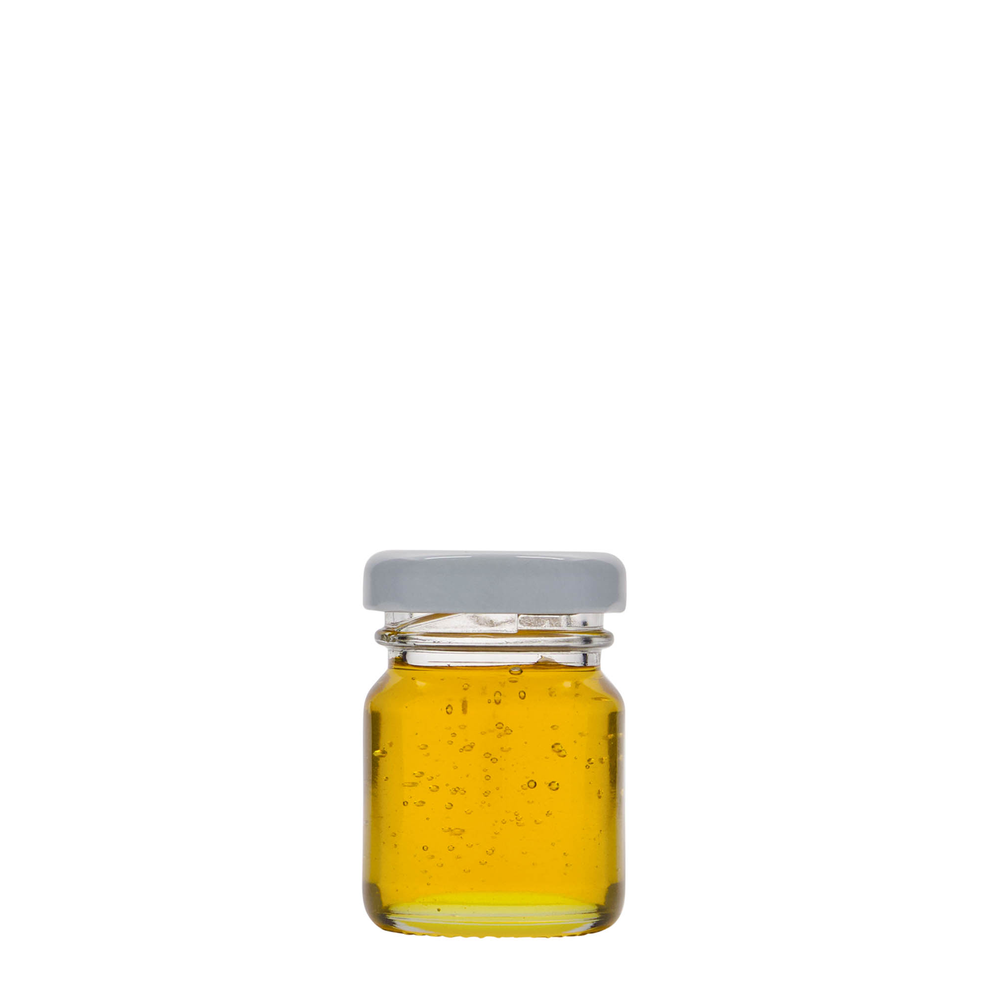 45 ml aukštas apvalus stiklas, burna: Twist-Off (TO 38)