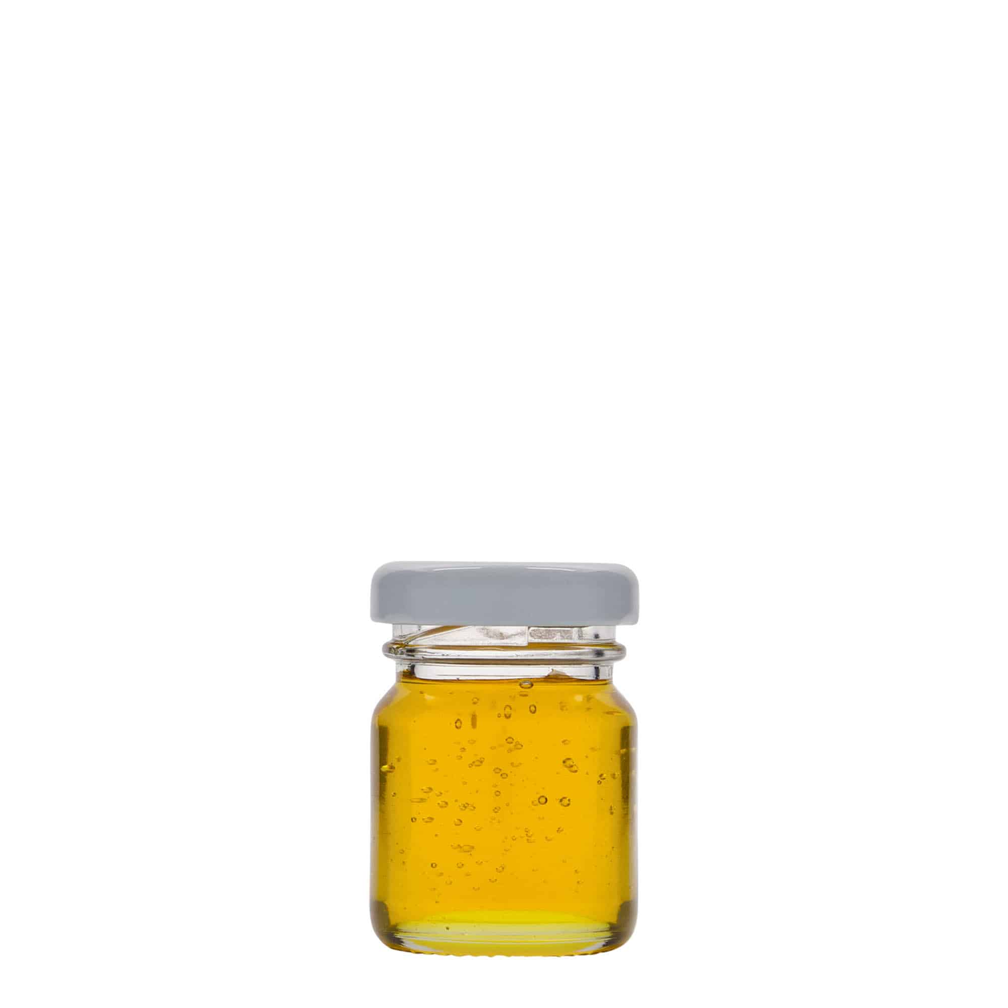 45 ml aukštas apvalus stiklas, burna: Twist-Off (TO 38)