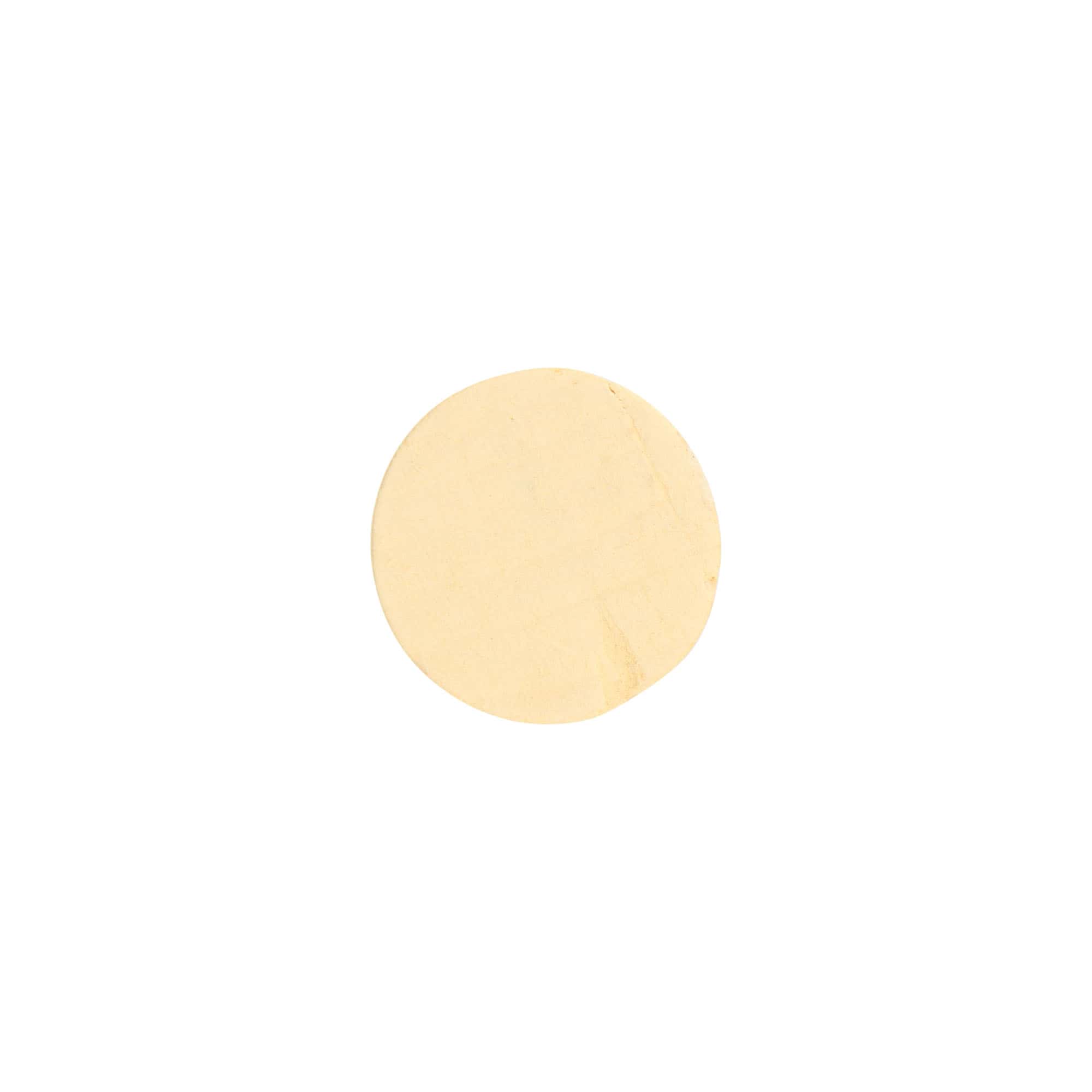 Viršutinė kamštelė 24-28 x 27, natūralus kamštis, balintas, skirta angai: kamštis