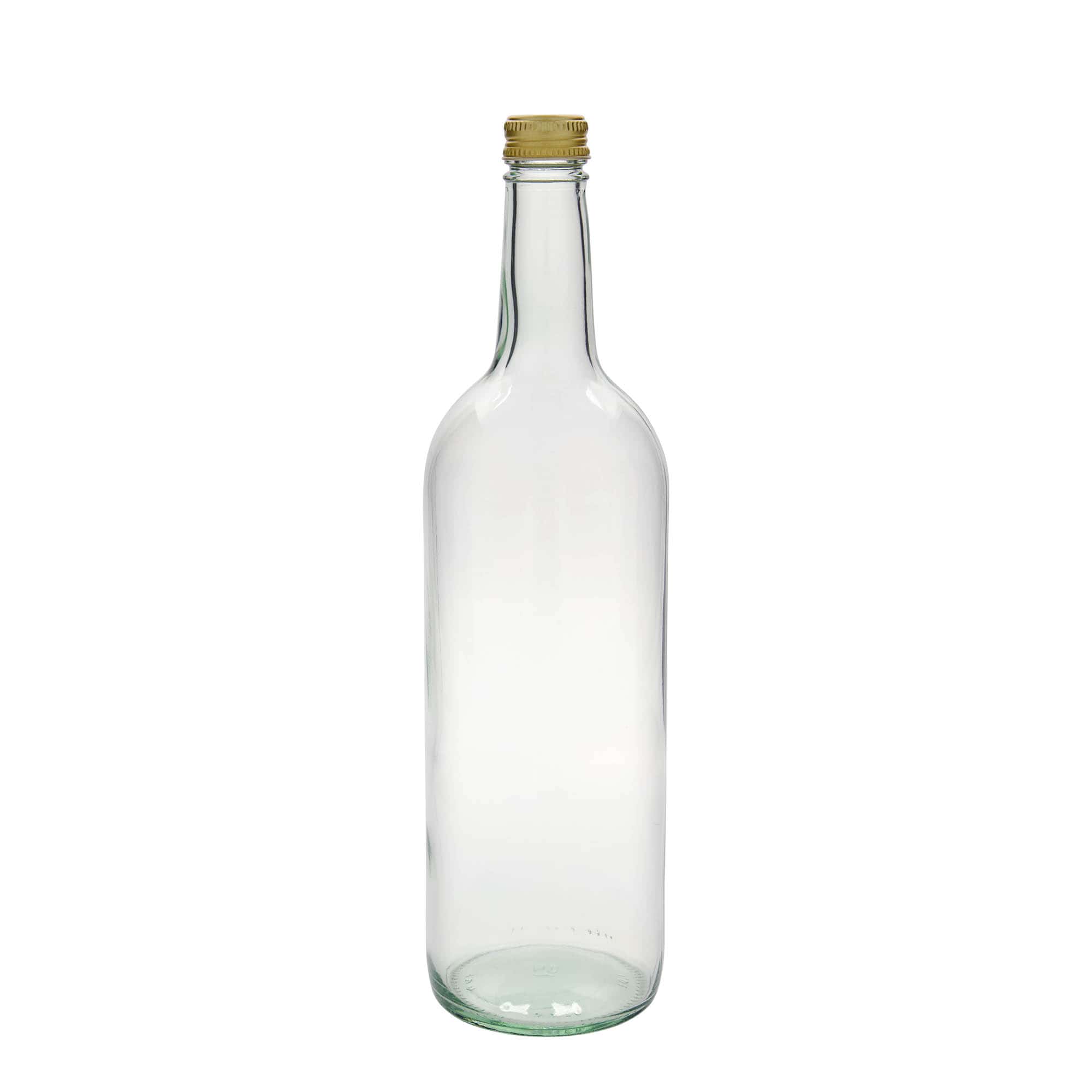 1.000 ml universali buteliukas, stiklas, anga: PP 28